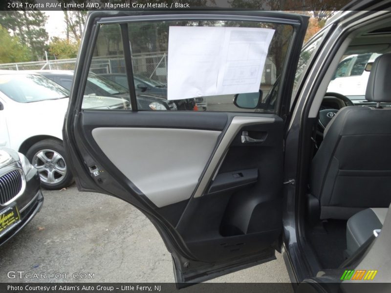 Magnetic Gray Metallic / Black 2014 Toyota RAV4 Limited AWD