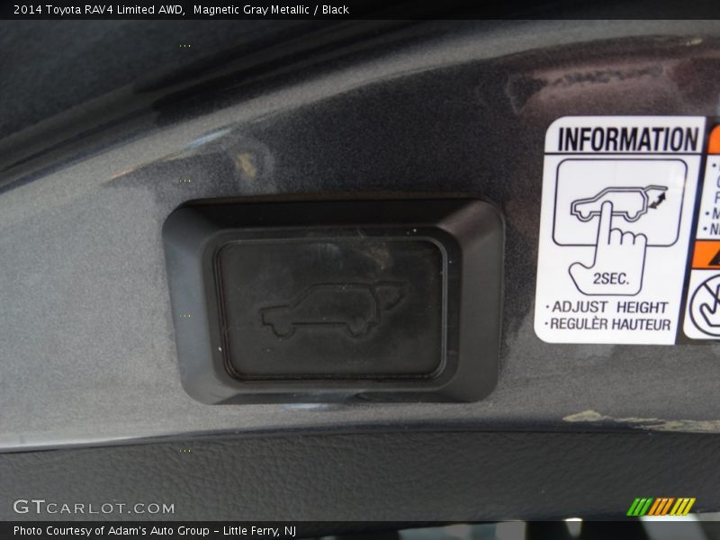 Magnetic Gray Metallic / Black 2014 Toyota RAV4 Limited AWD