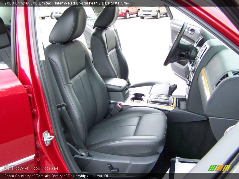 Inferno Red Crystal Pearl / Dark Slate Gray 2008 Chrysler 300 Limited