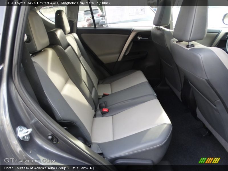 Magnetic Gray Metallic / Black 2014 Toyota RAV4 Limited AWD