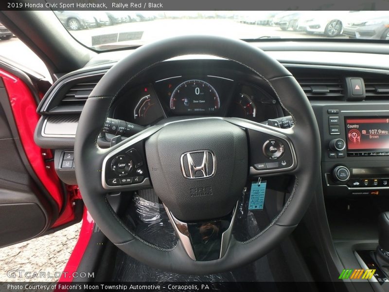  2019 Civic Sport Hatchback Steering Wheel