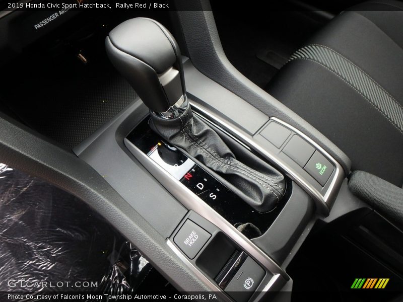  2019 Civic Sport Hatchback CVT Automatic Shifter