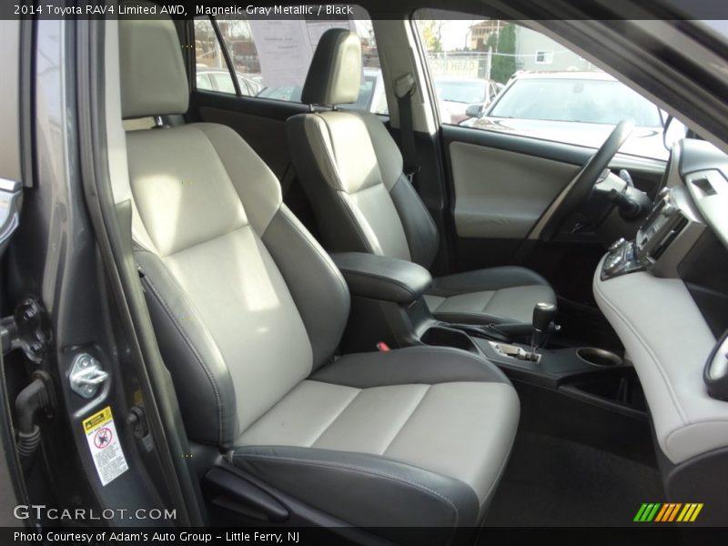 Magnetic Gray Metallic / Black 2014 Toyota RAV4 Limited AWD