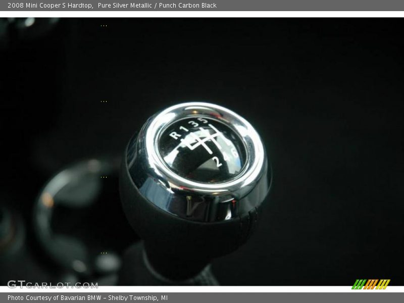 Pure Silver Metallic / Punch Carbon Black 2008 Mini Cooper S Hardtop