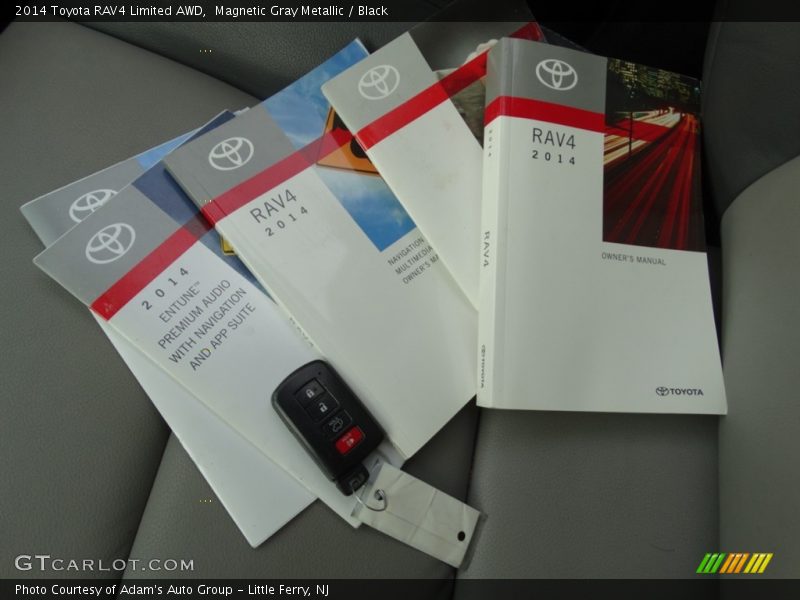 Magnetic Gray Metallic / Black 2014 Toyota RAV4 Limited AWD