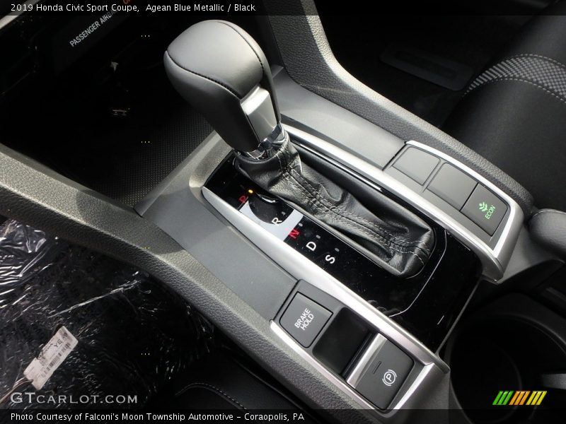  2019 Civic Sport Coupe CVT Automatic Shifter