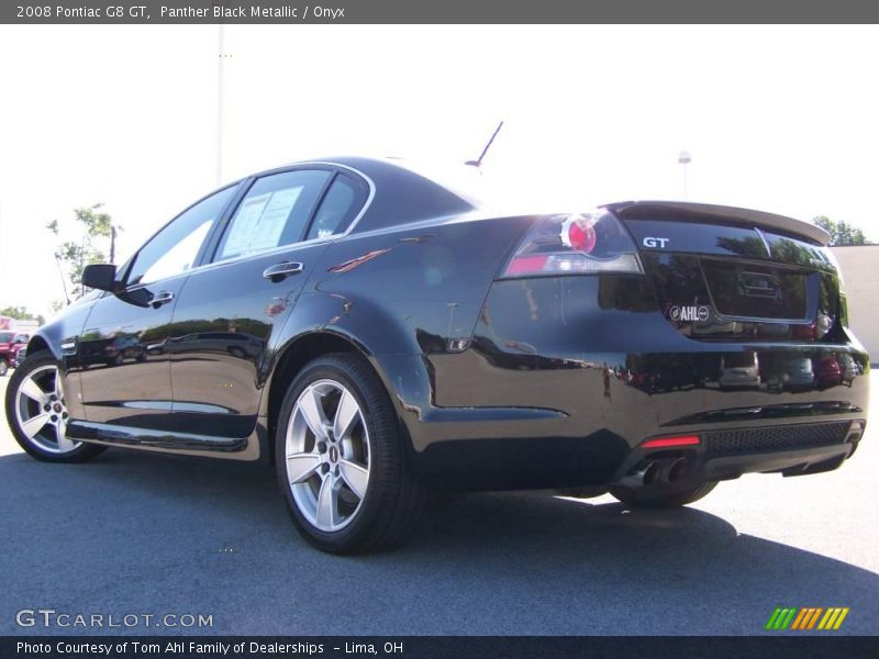 Panther Black Metallic / Onyx 2008 Pontiac G8 GT