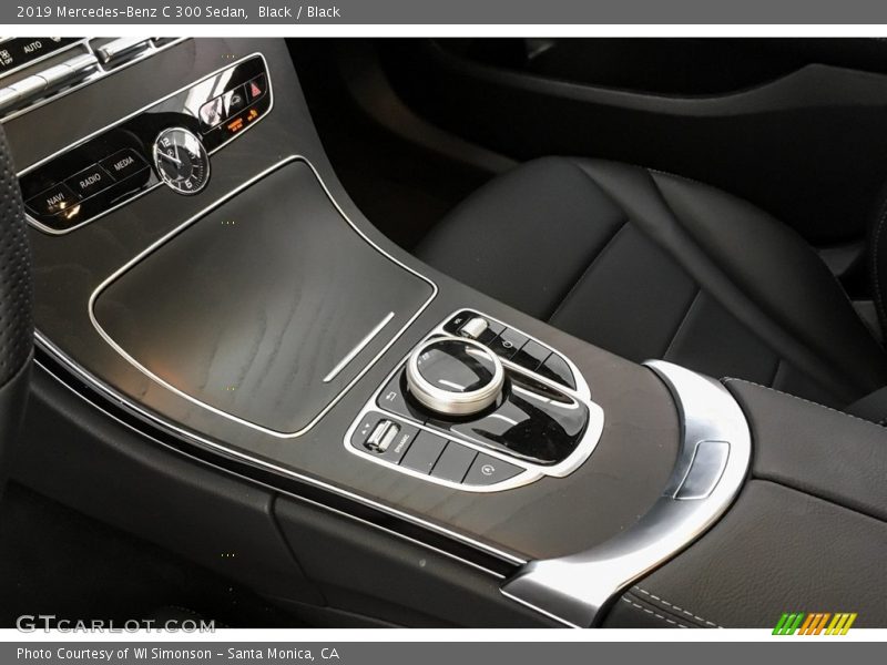 Controls of 2019 C 300 Sedan