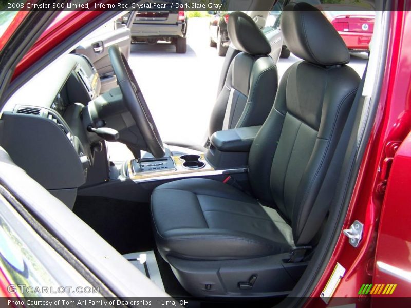 Inferno Red Crystal Pearl / Dark Slate Gray 2008 Chrysler 300 Limited