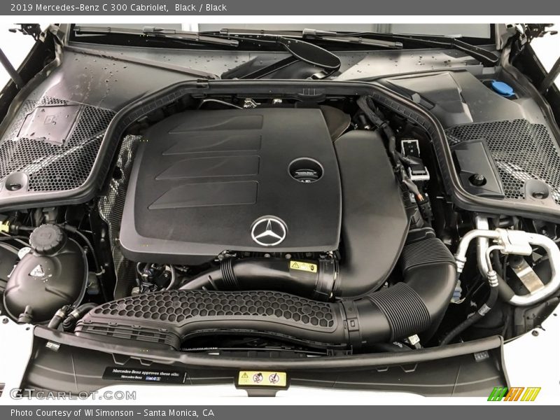 Black / Black 2019 Mercedes-Benz C 300 Cabriolet