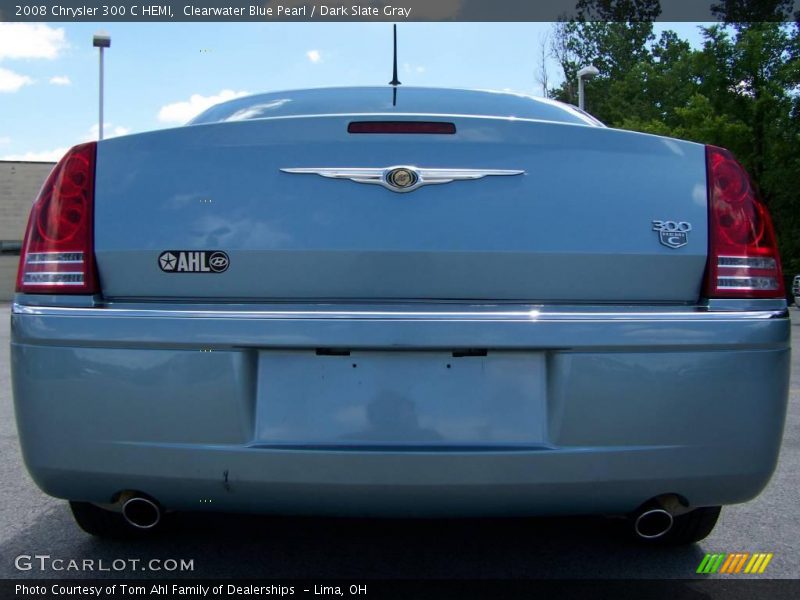 Clearwater Blue Pearl / Dark Slate Gray 2008 Chrysler 300 C HEMI