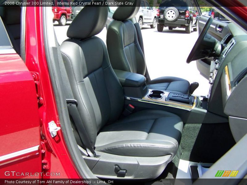 Inferno Red Crystal Pearl / Dark Slate Gray 2008 Chrysler 300 Limited