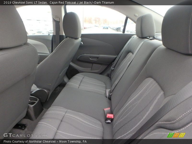 Cajun Red Tintcoat / Jet Black/­Dark Titanium 2019 Chevrolet Sonic LT Sedan