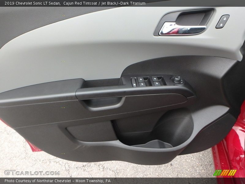 Cajun Red Tintcoat / Jet Black/­Dark Titanium 2019 Chevrolet Sonic LT Sedan
