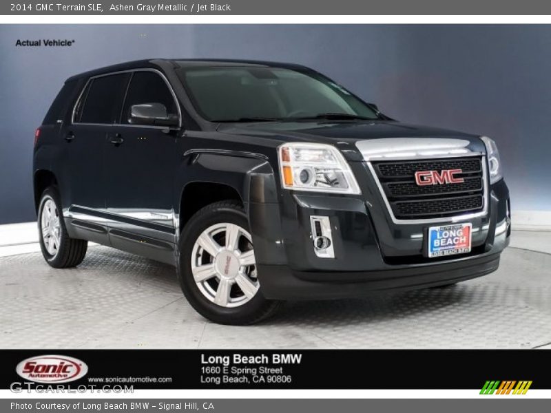 Ashen Gray Metallic / Jet Black 2014 GMC Terrain SLE