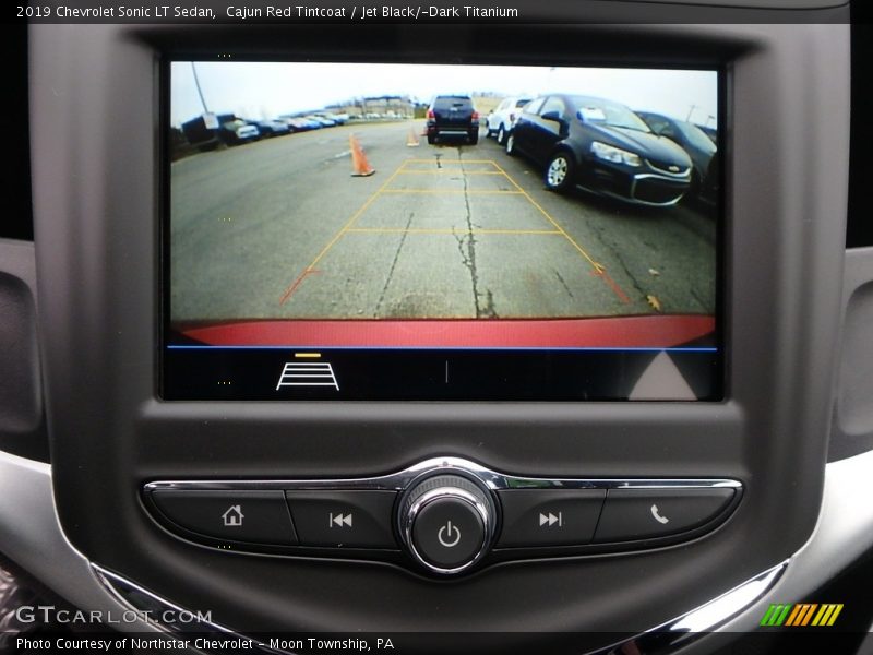 Cajun Red Tintcoat / Jet Black/­Dark Titanium 2019 Chevrolet Sonic LT Sedan