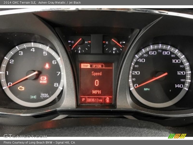 Ashen Gray Metallic / Jet Black 2014 GMC Terrain SLE