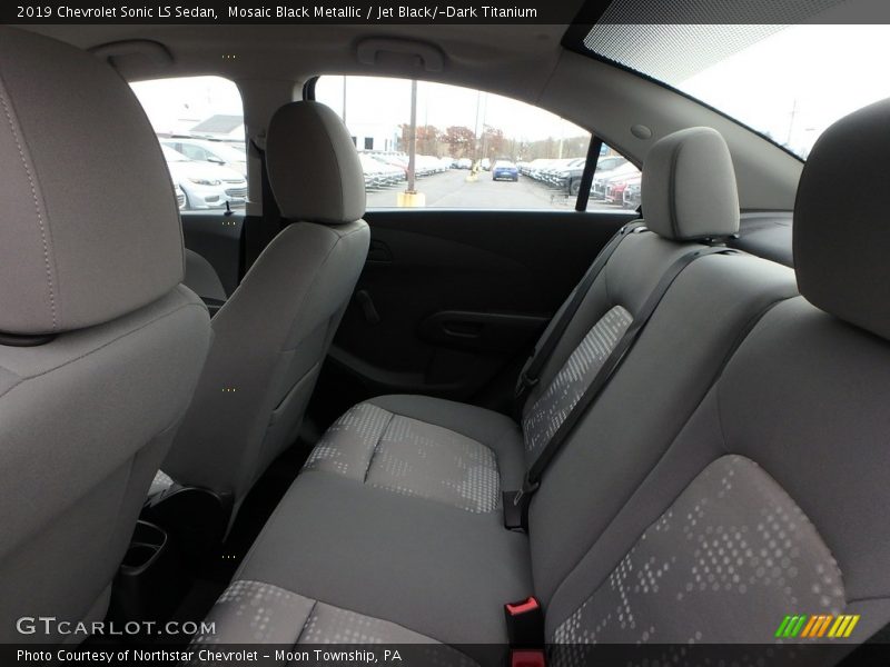Mosaic Black Metallic / Jet Black/­Dark Titanium 2019 Chevrolet Sonic LS Sedan