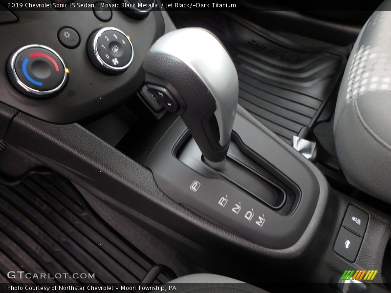 Mosaic Black Metallic / Jet Black/­Dark Titanium 2019 Chevrolet Sonic LS Sedan