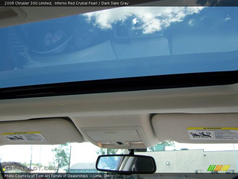 Inferno Red Crystal Pearl / Dark Slate Gray 2008 Chrysler 300 Limited