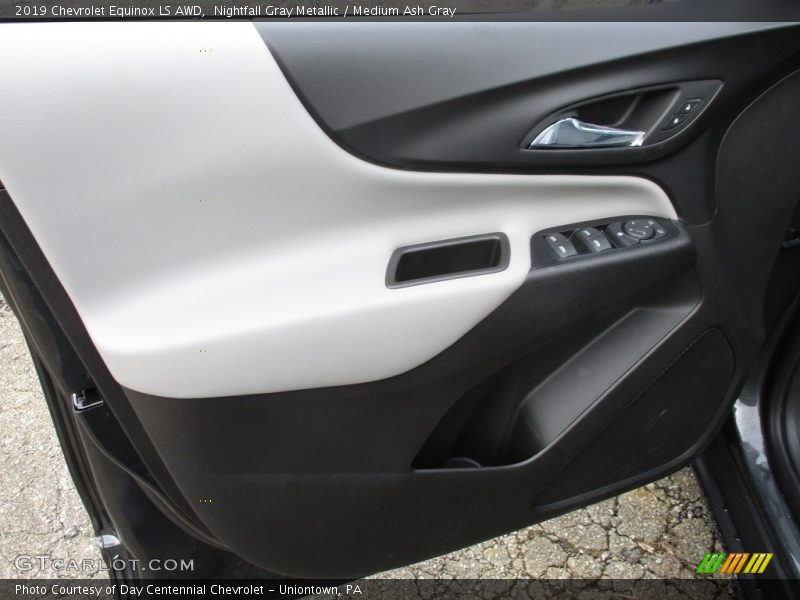 Nightfall Gray Metallic / Medium Ash Gray 2019 Chevrolet Equinox LS AWD
