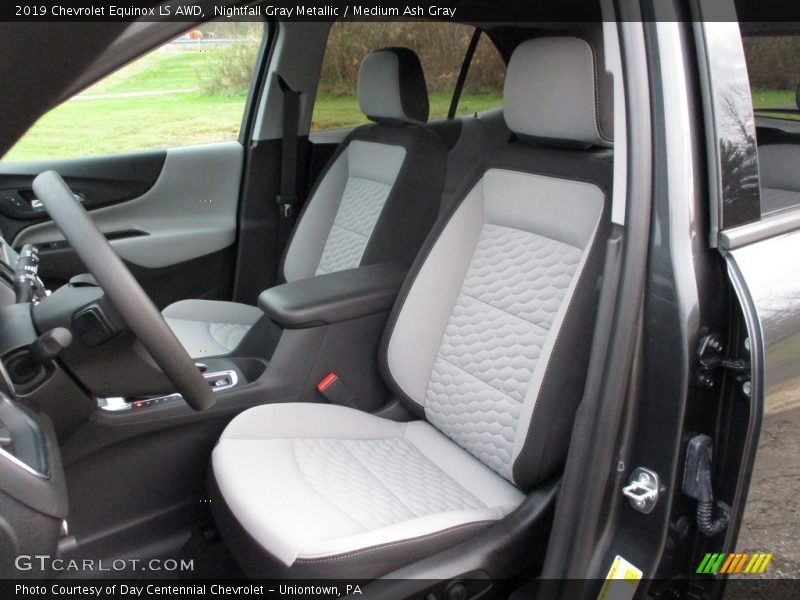 Nightfall Gray Metallic / Medium Ash Gray 2019 Chevrolet Equinox LS AWD