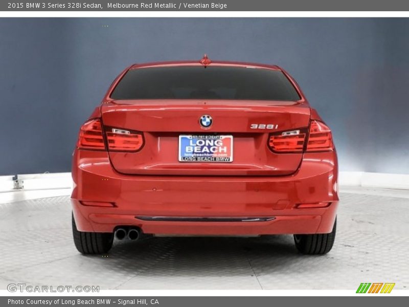Melbourne Red Metallic / Venetian Beige 2015 BMW 3 Series 328i Sedan