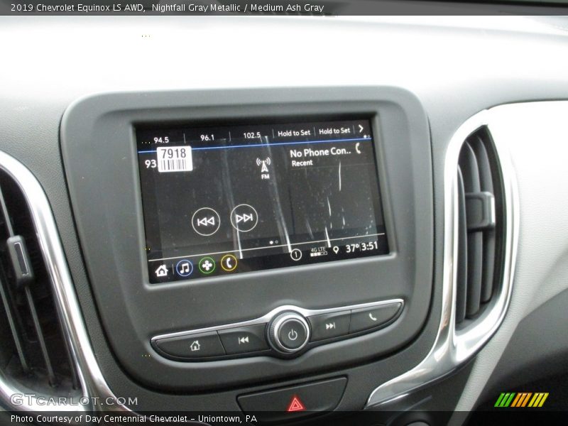 Nightfall Gray Metallic / Medium Ash Gray 2019 Chevrolet Equinox LS AWD