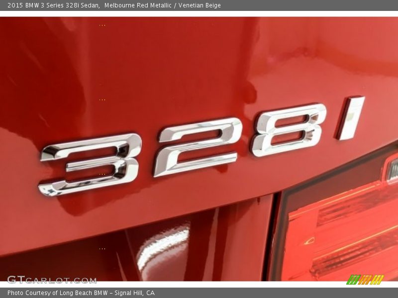 Melbourne Red Metallic / Venetian Beige 2015 BMW 3 Series 328i Sedan