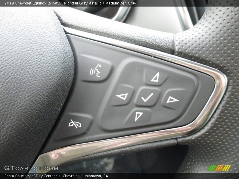 Nightfall Gray Metallic / Medium Ash Gray 2019 Chevrolet Equinox LS AWD