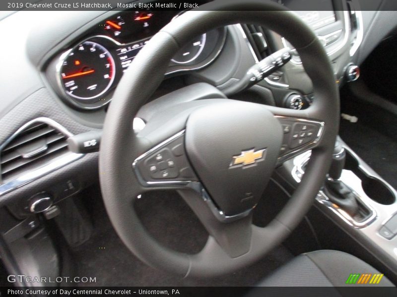 Mosaic Black Metallic / Black 2019 Chevrolet Cruze LS Hatchback