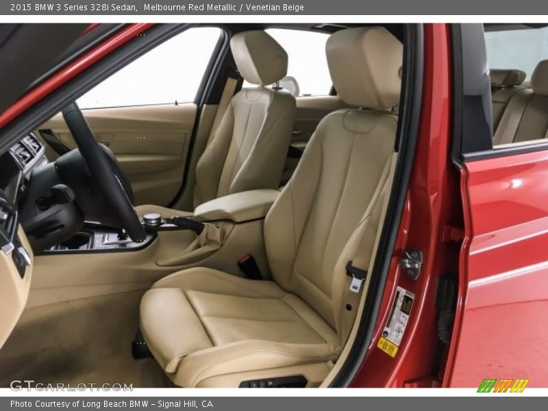 Melbourne Red Metallic / Venetian Beige 2015 BMW 3 Series 328i Sedan