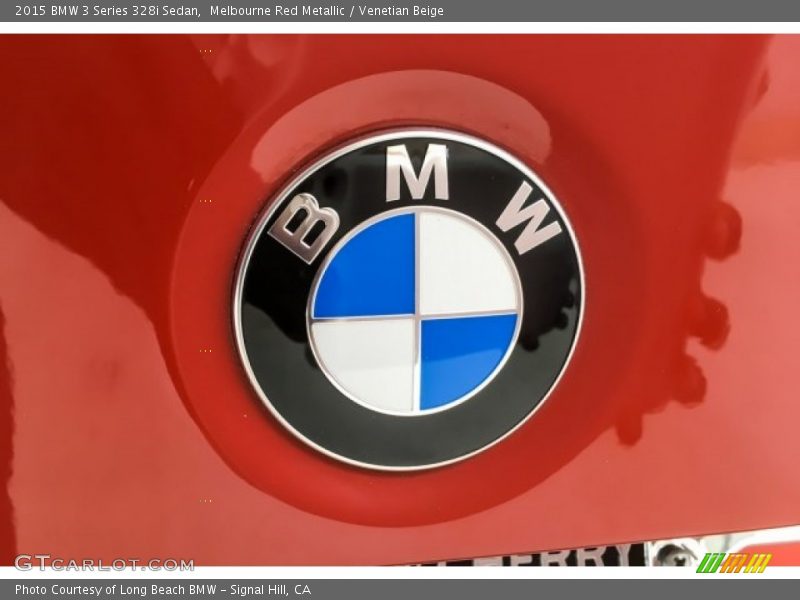 Melbourne Red Metallic / Venetian Beige 2015 BMW 3 Series 328i Sedan