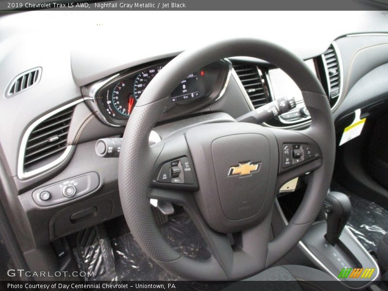 Nightfall Gray Metallic / Jet Black 2019 Chevrolet Trax LS AWD