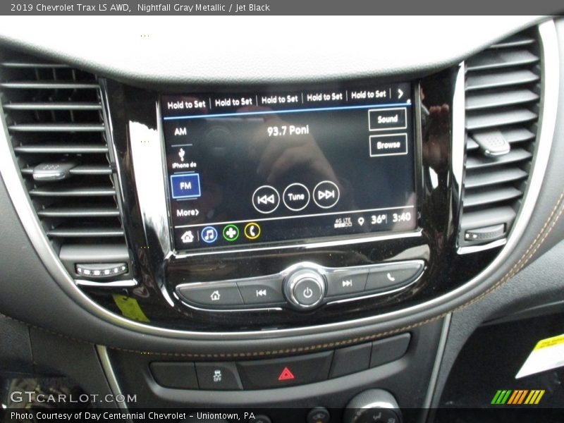 Nightfall Gray Metallic / Jet Black 2019 Chevrolet Trax LS AWD