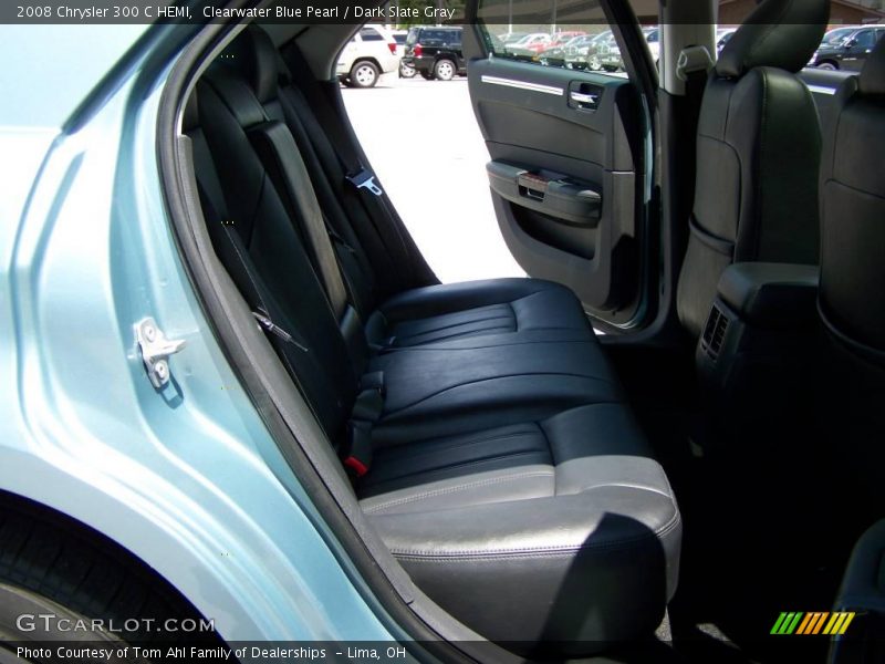 Clearwater Blue Pearl / Dark Slate Gray 2008 Chrysler 300 C HEMI
