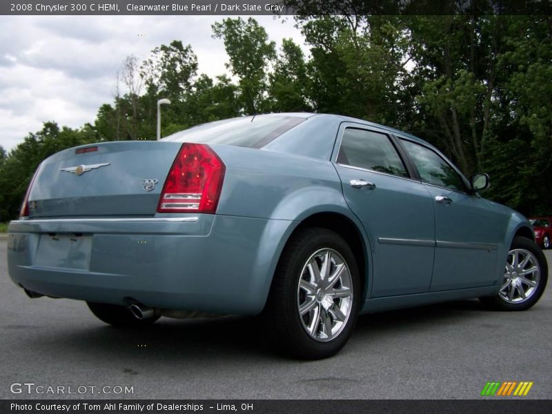 Clearwater Blue Pearl / Dark Slate Gray 2008 Chrysler 300 C HEMI