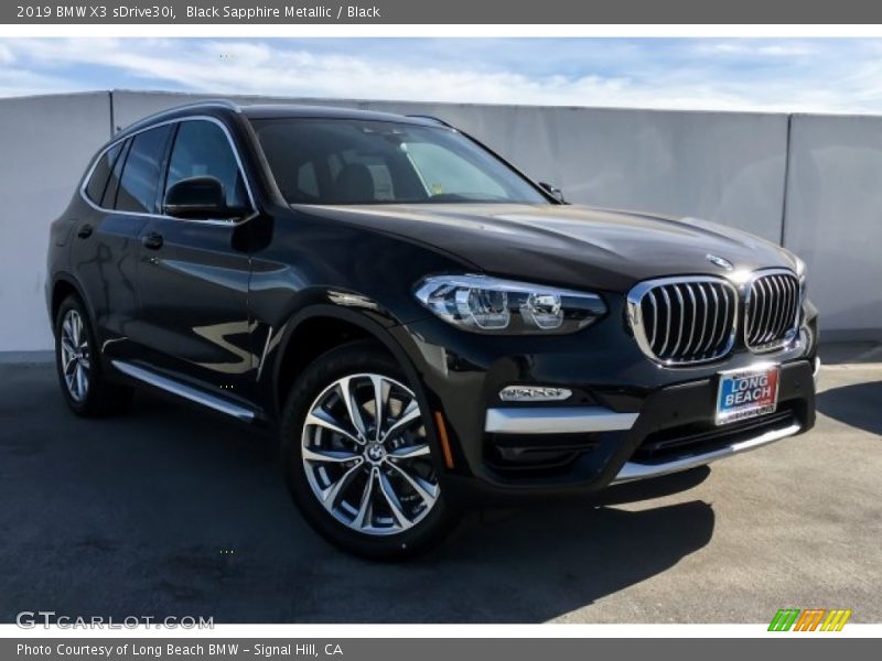 Front 3/4 View of 2019 X3 sDrive30i