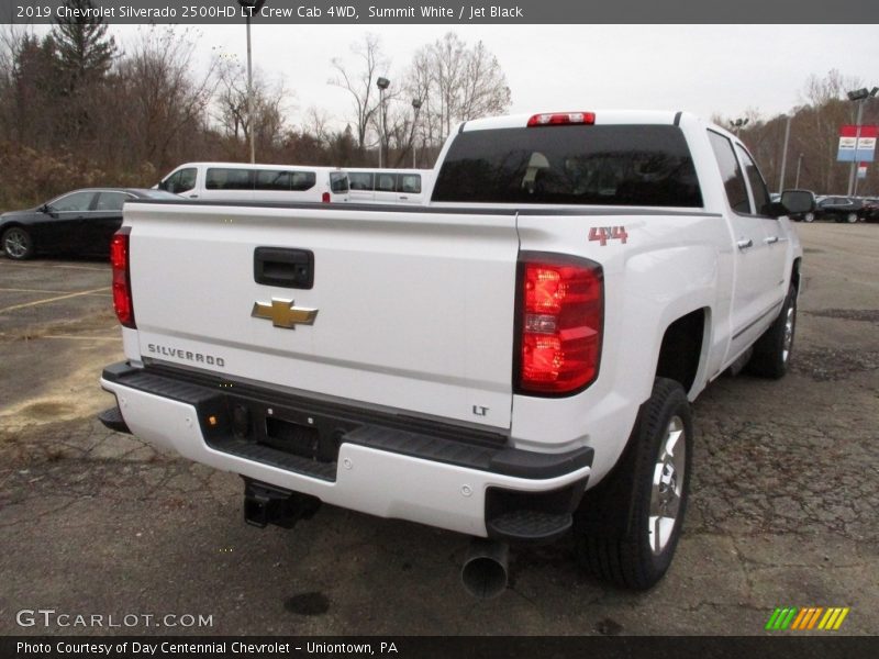 Summit White / Jet Black 2019 Chevrolet Silverado 2500HD LT Crew Cab 4WD