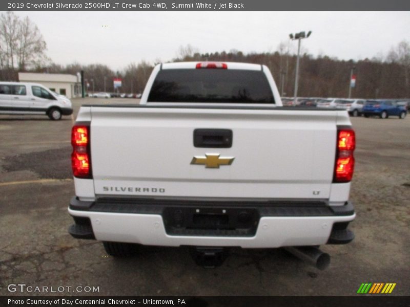Summit White / Jet Black 2019 Chevrolet Silverado 2500HD LT Crew Cab 4WD
