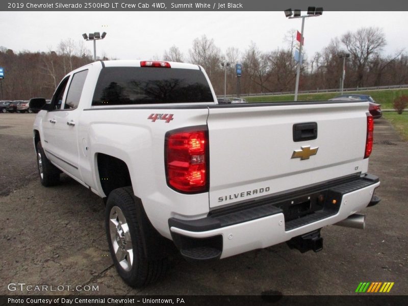 Summit White / Jet Black 2019 Chevrolet Silverado 2500HD LT Crew Cab 4WD