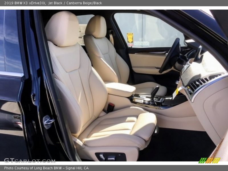 Jet Black / Canberra Beige/Black 2019 BMW X3 xDrive30i