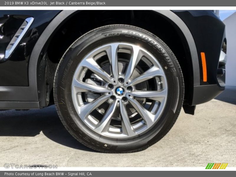 Jet Black / Canberra Beige/Black 2019 BMW X3 xDrive30i