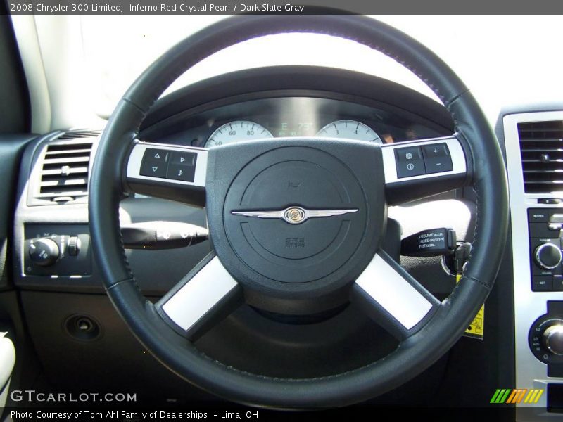 Inferno Red Crystal Pearl / Dark Slate Gray 2008 Chrysler 300 Limited