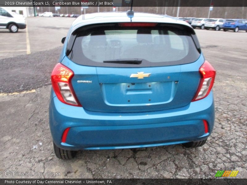 Caribbean Blue Metallic / Jet Black 2019 Chevrolet Spark LS