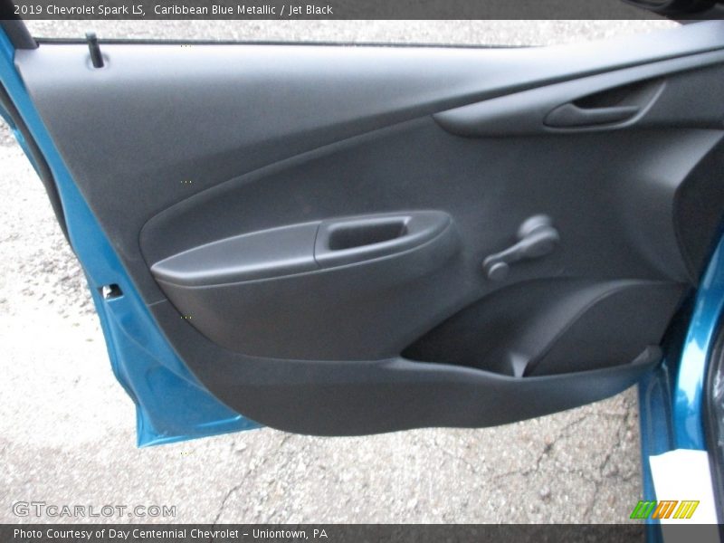 Caribbean Blue Metallic / Jet Black 2019 Chevrolet Spark LS