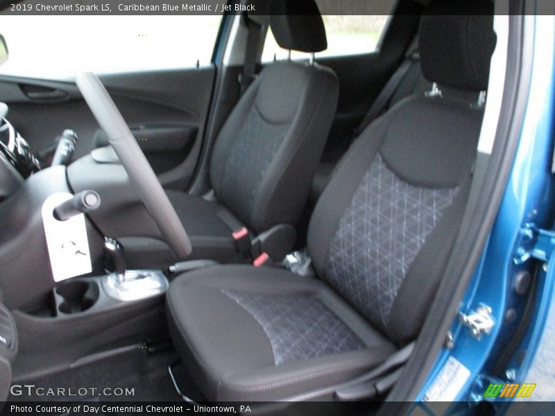 Caribbean Blue Metallic / Jet Black 2019 Chevrolet Spark LS