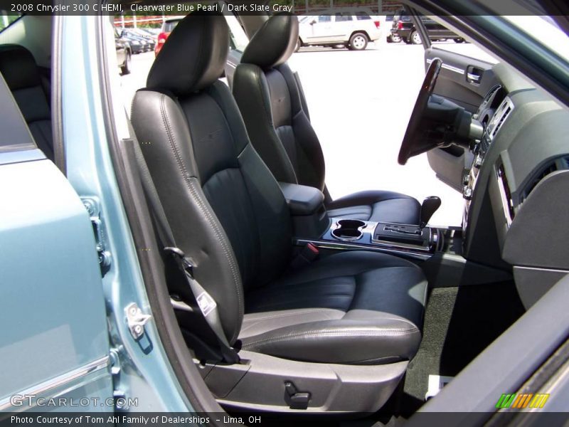 Clearwater Blue Pearl / Dark Slate Gray 2008 Chrysler 300 C HEMI