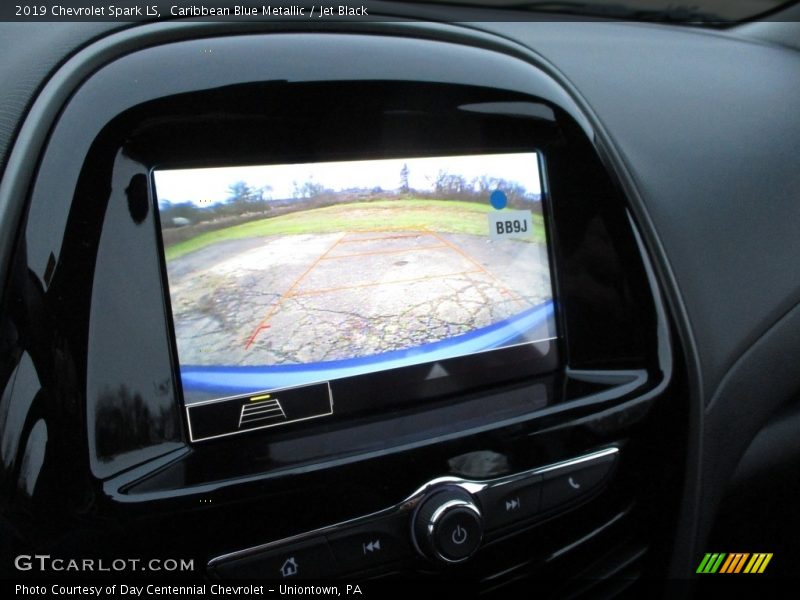 Caribbean Blue Metallic / Jet Black 2019 Chevrolet Spark LS