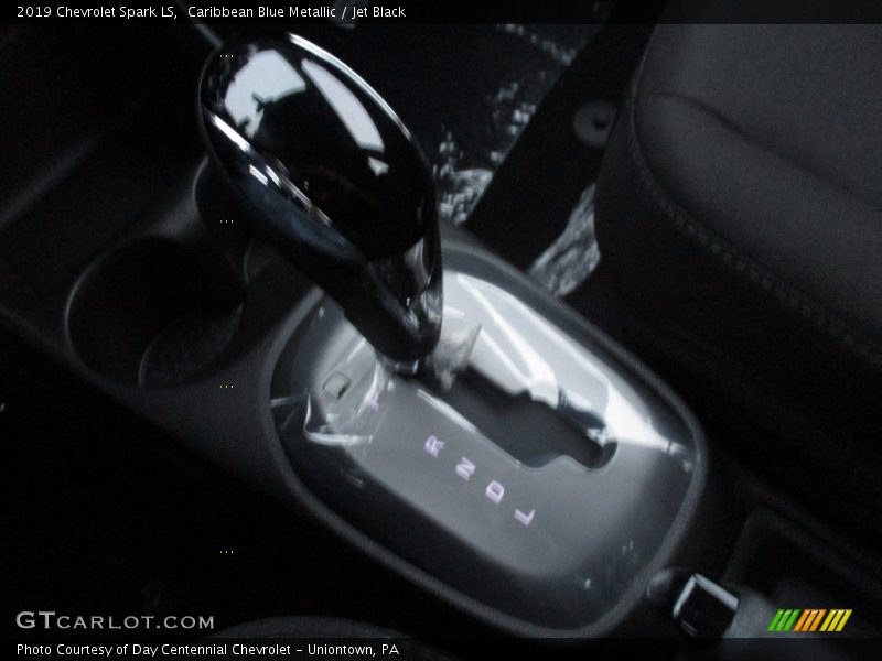 Caribbean Blue Metallic / Jet Black 2019 Chevrolet Spark LS